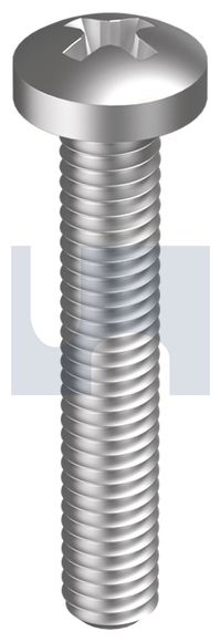MTS SCREW PAN PHIL ZINC M 8 X 30MM 